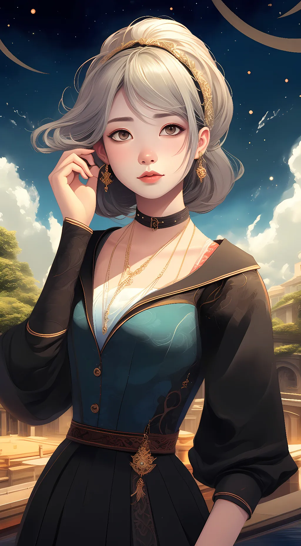 ai character: Kathryn  background