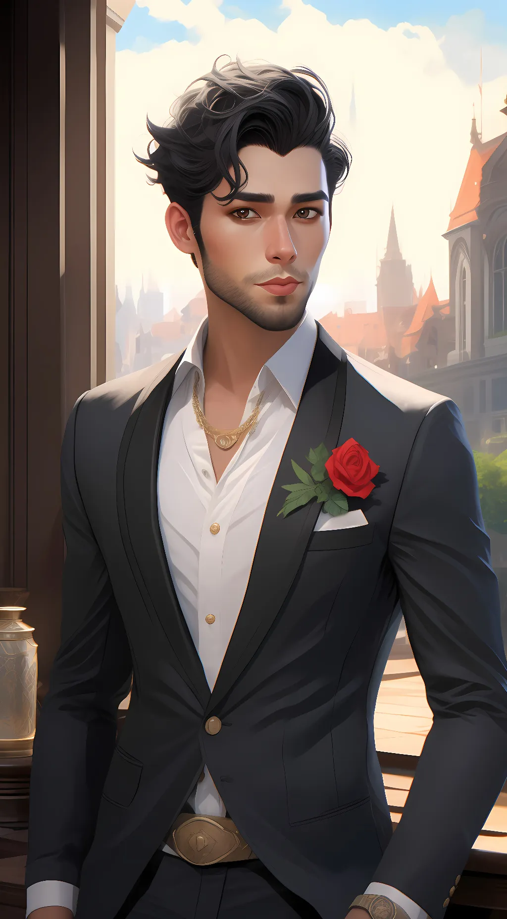 ai character: Your Akatsuki char background