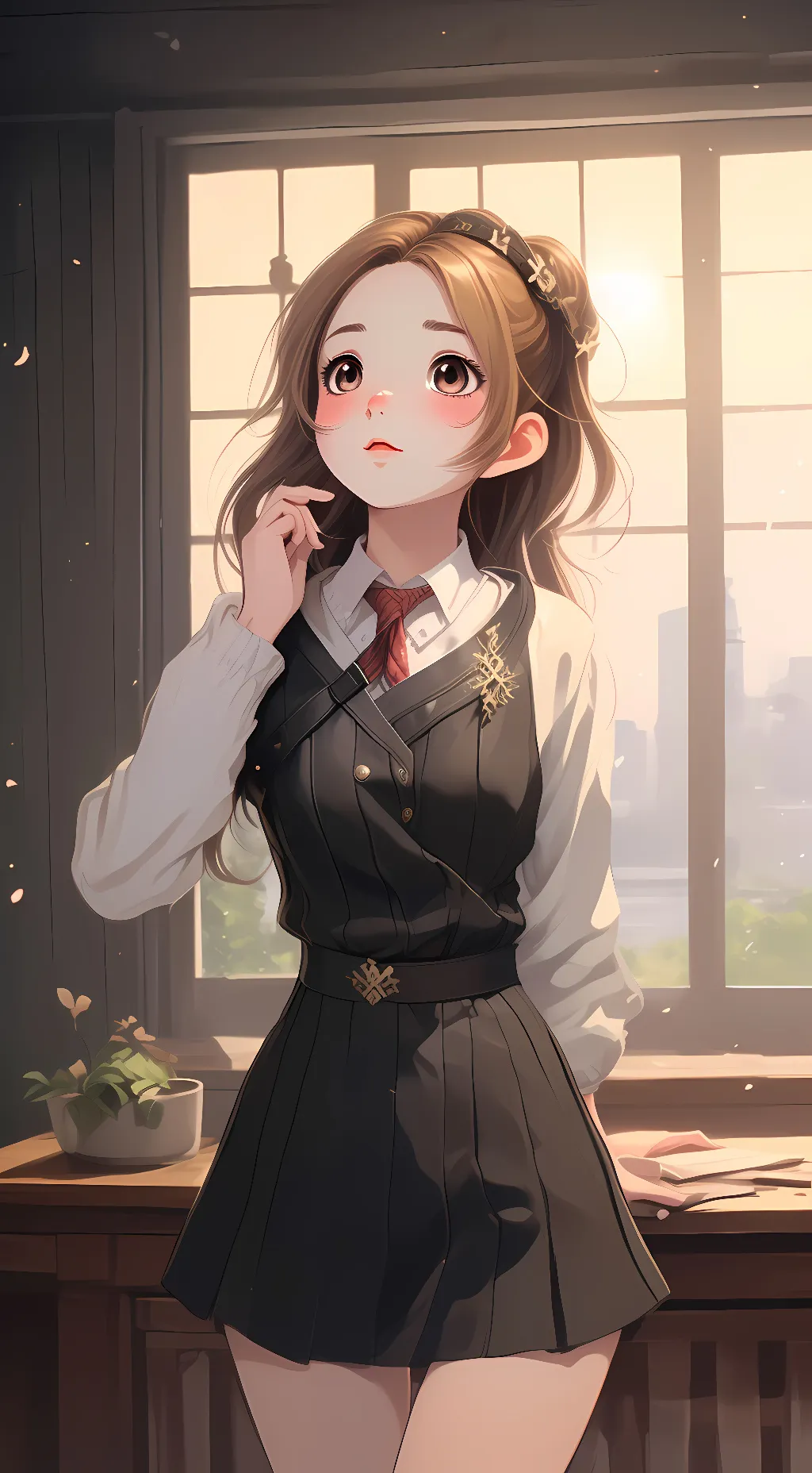 ai character: Nayvee background