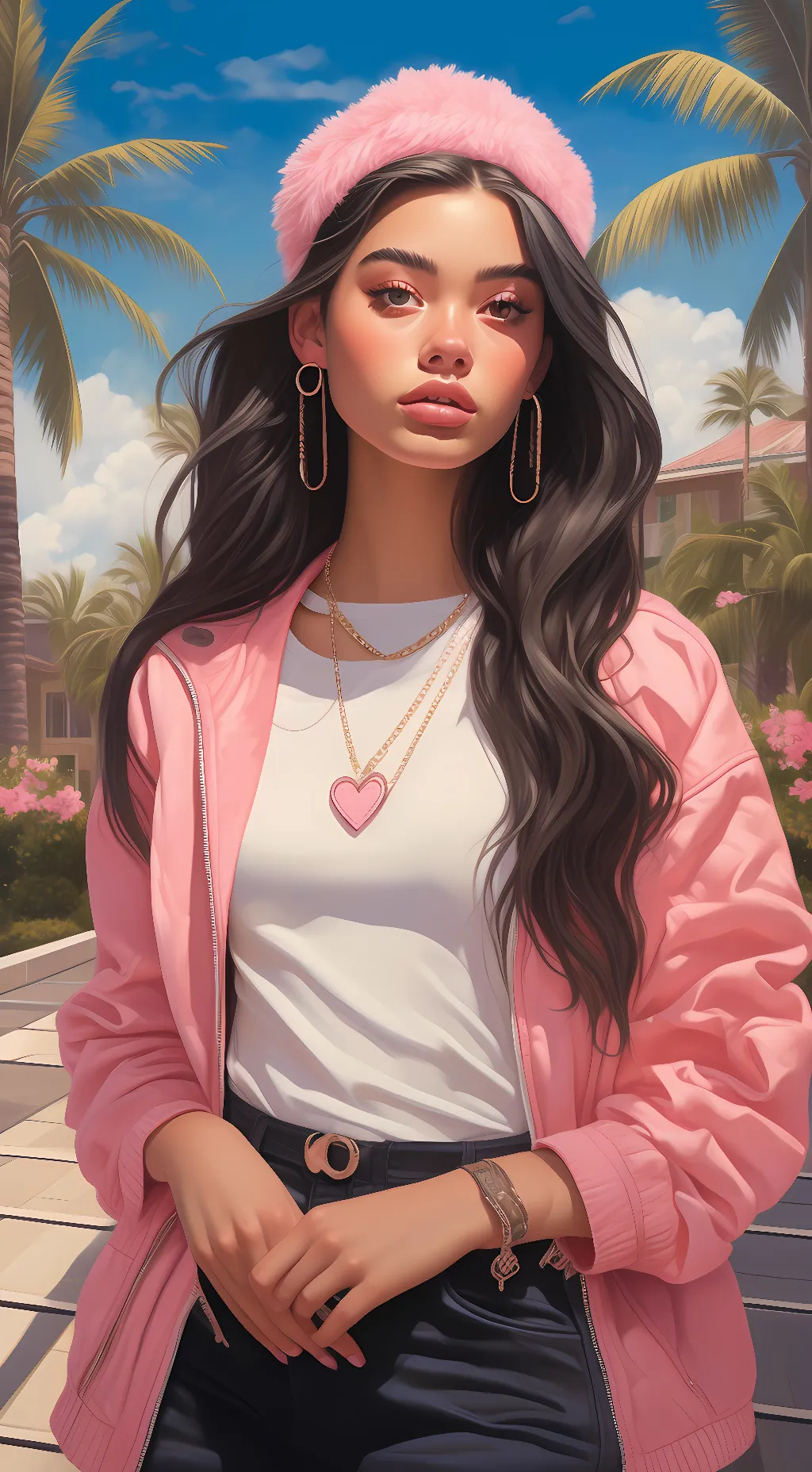 ai character: Mia background