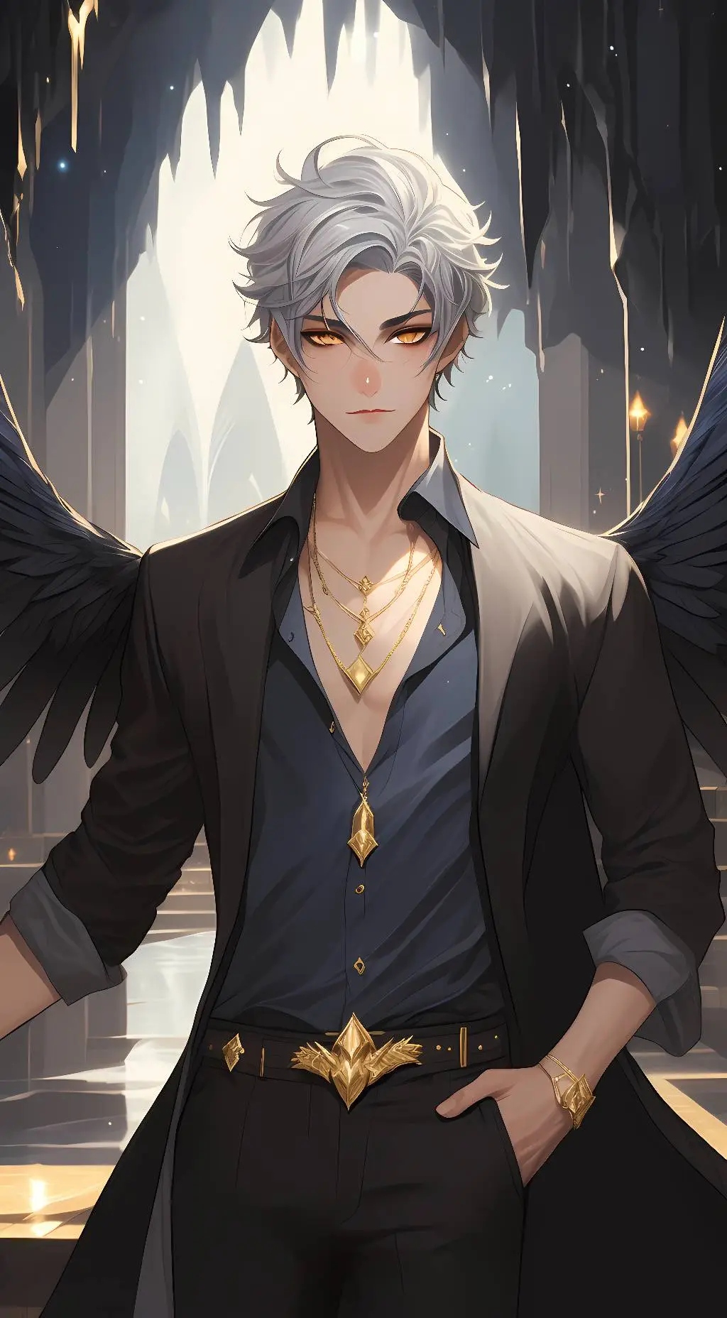 ai character: Marcus (Mammon) background
