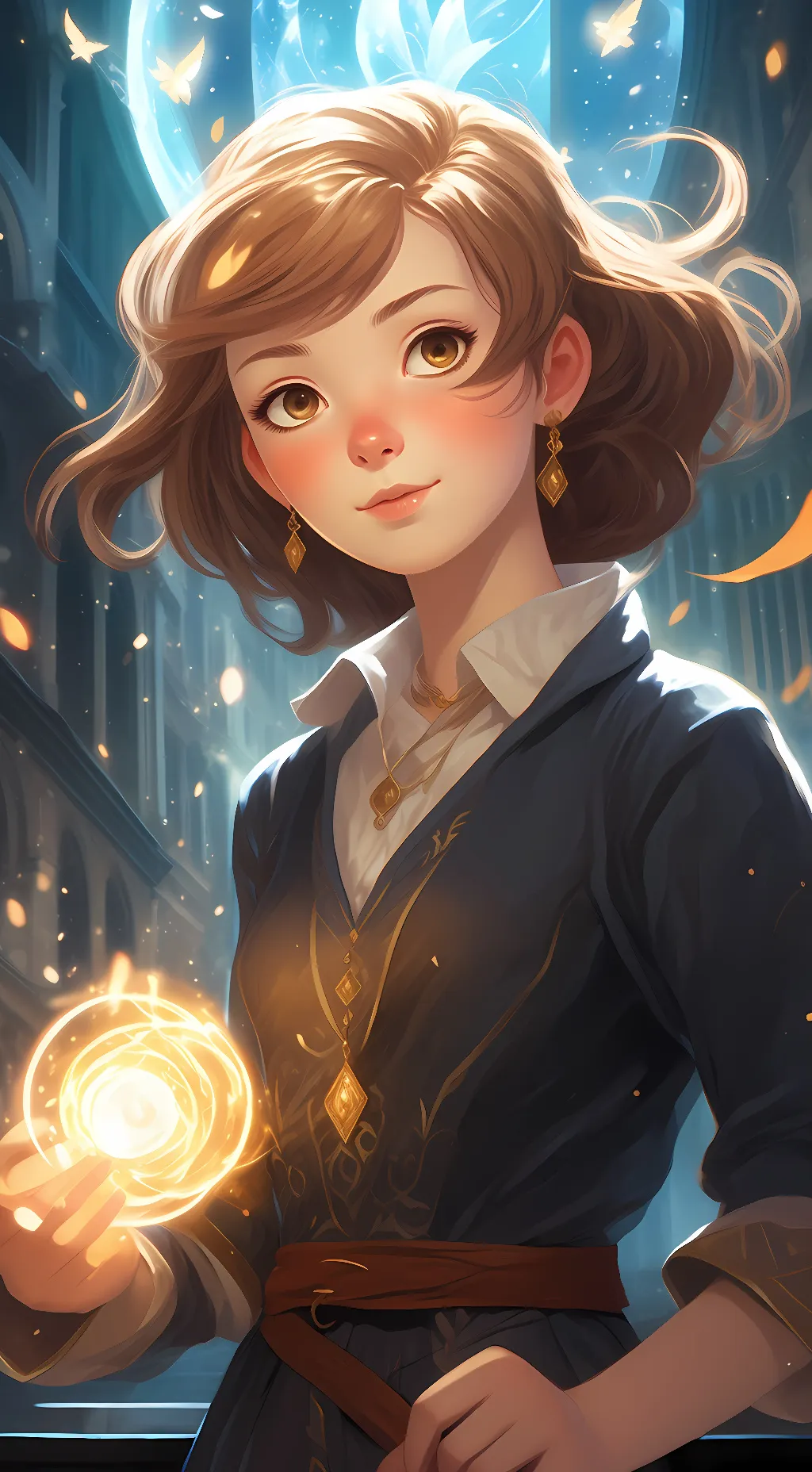 ai character: Amelia  background