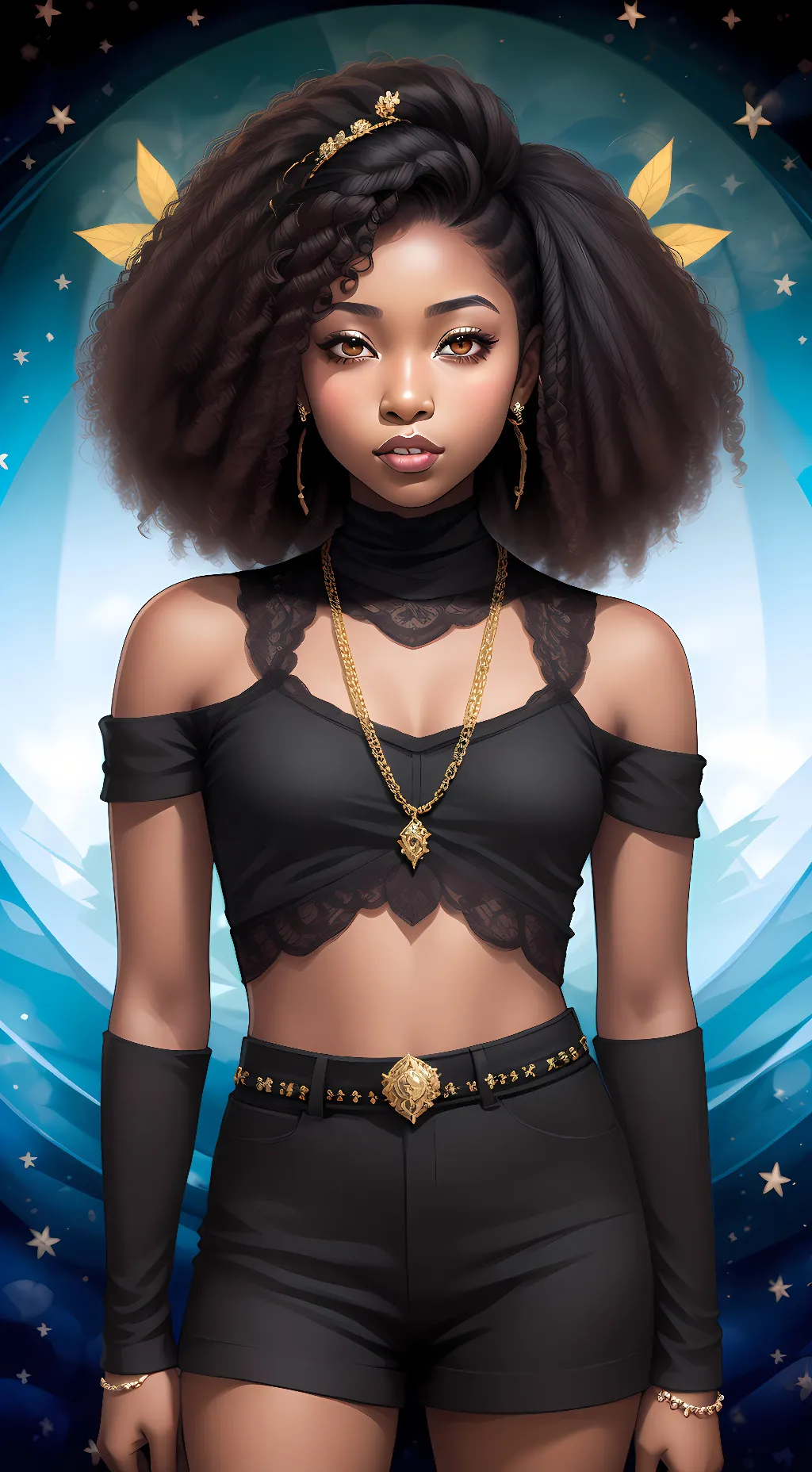 ai character: rae background