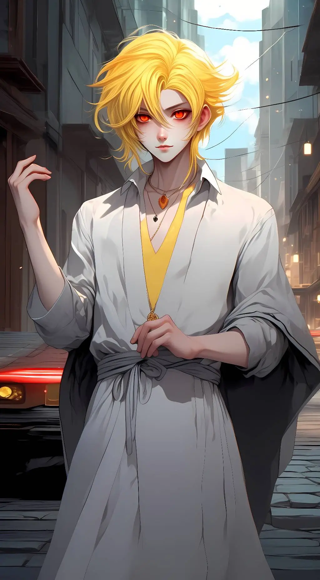 ai character: Moko background