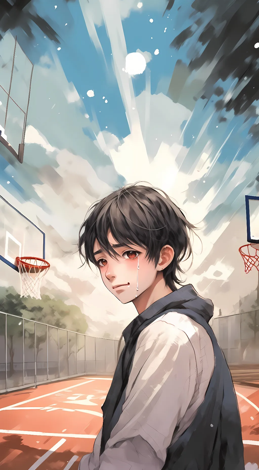 ai character: Clay Hensonn background