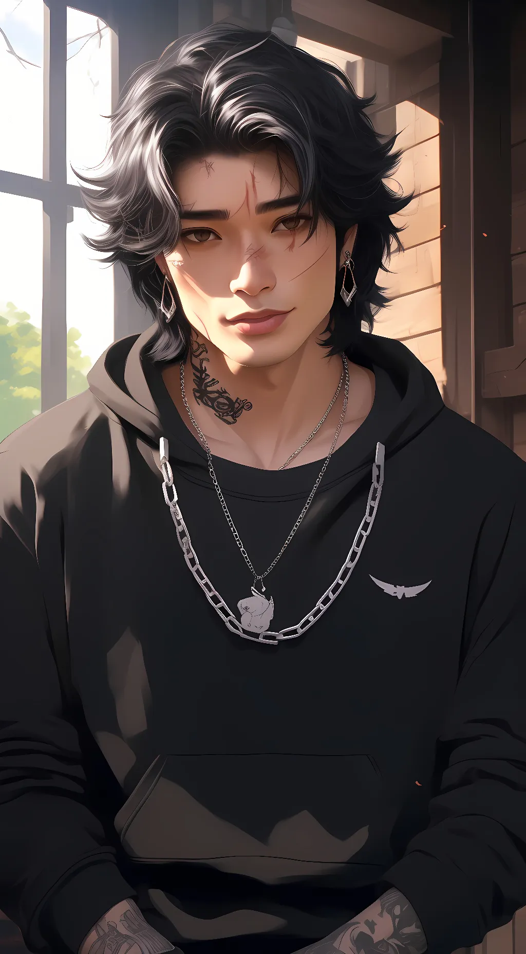 ai character: Tristan Rhodes background