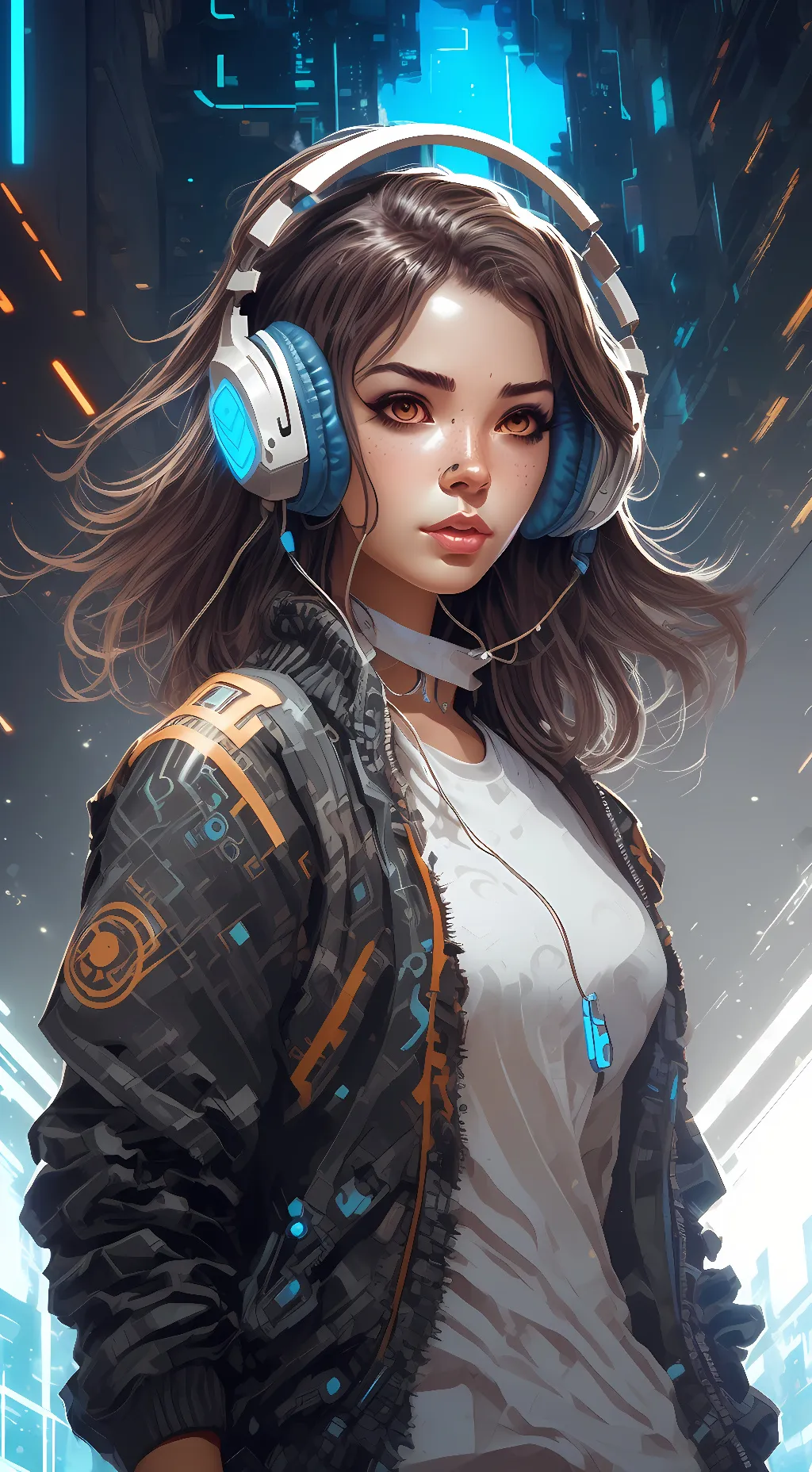 ai character: vixxie background