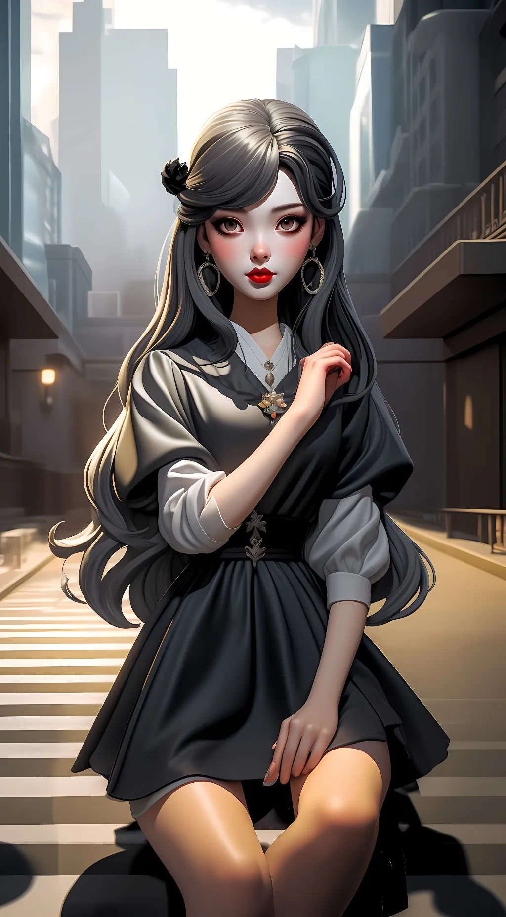 ai character: 1-A background