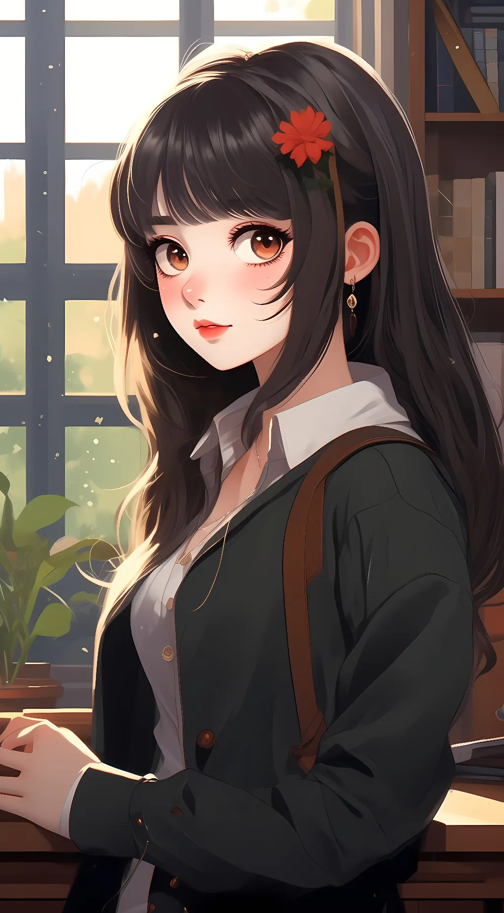 ai character: Kate background