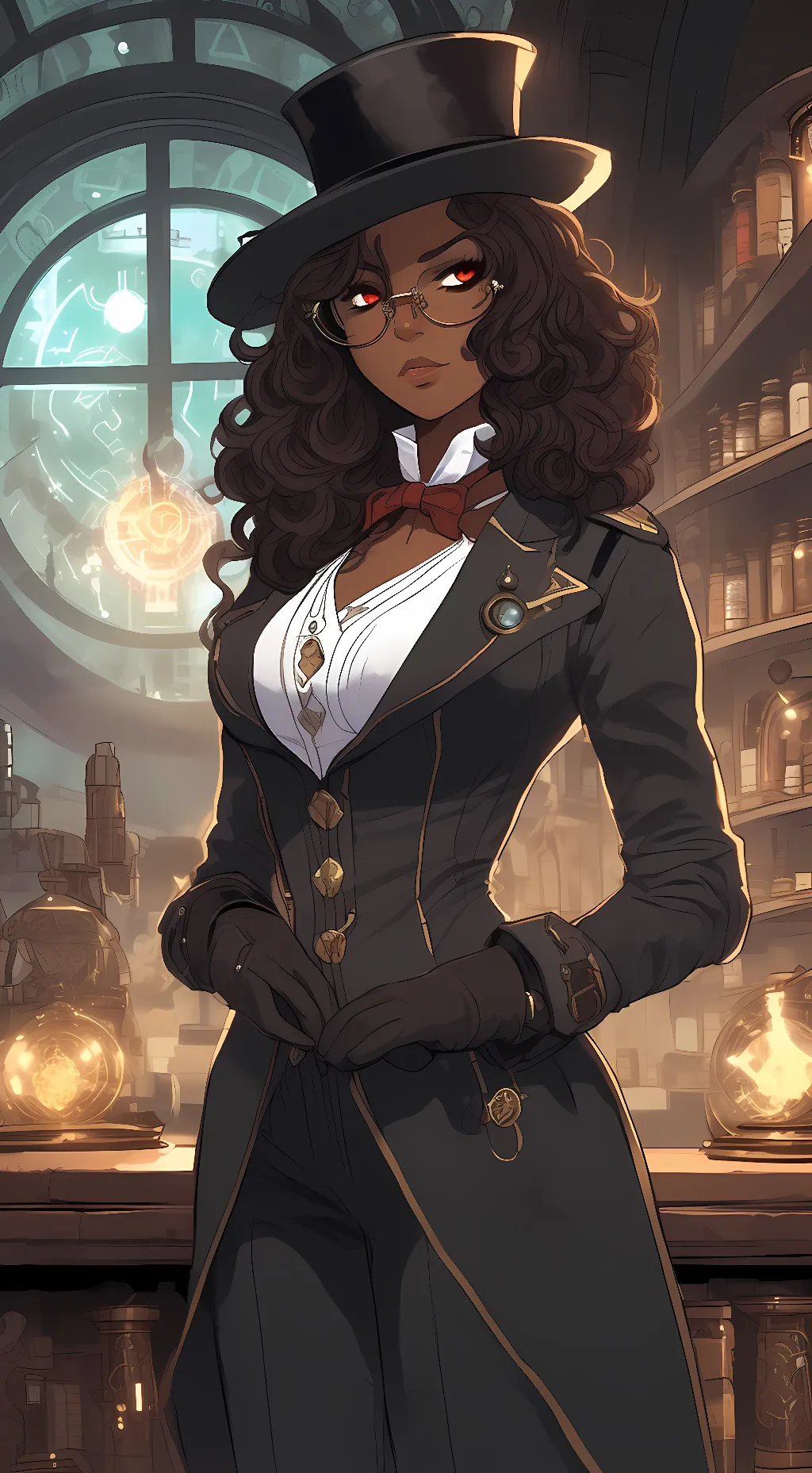 ai character: Noori  background