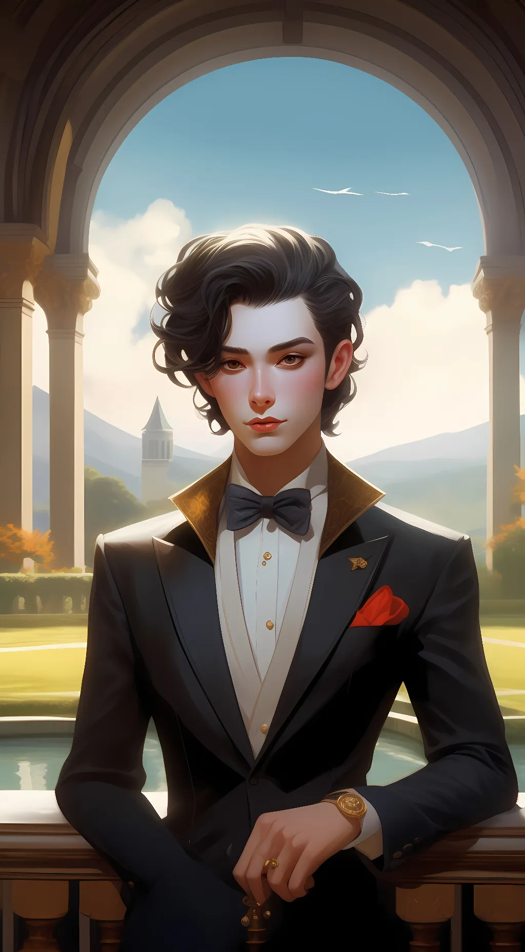 ai character: Lucas background