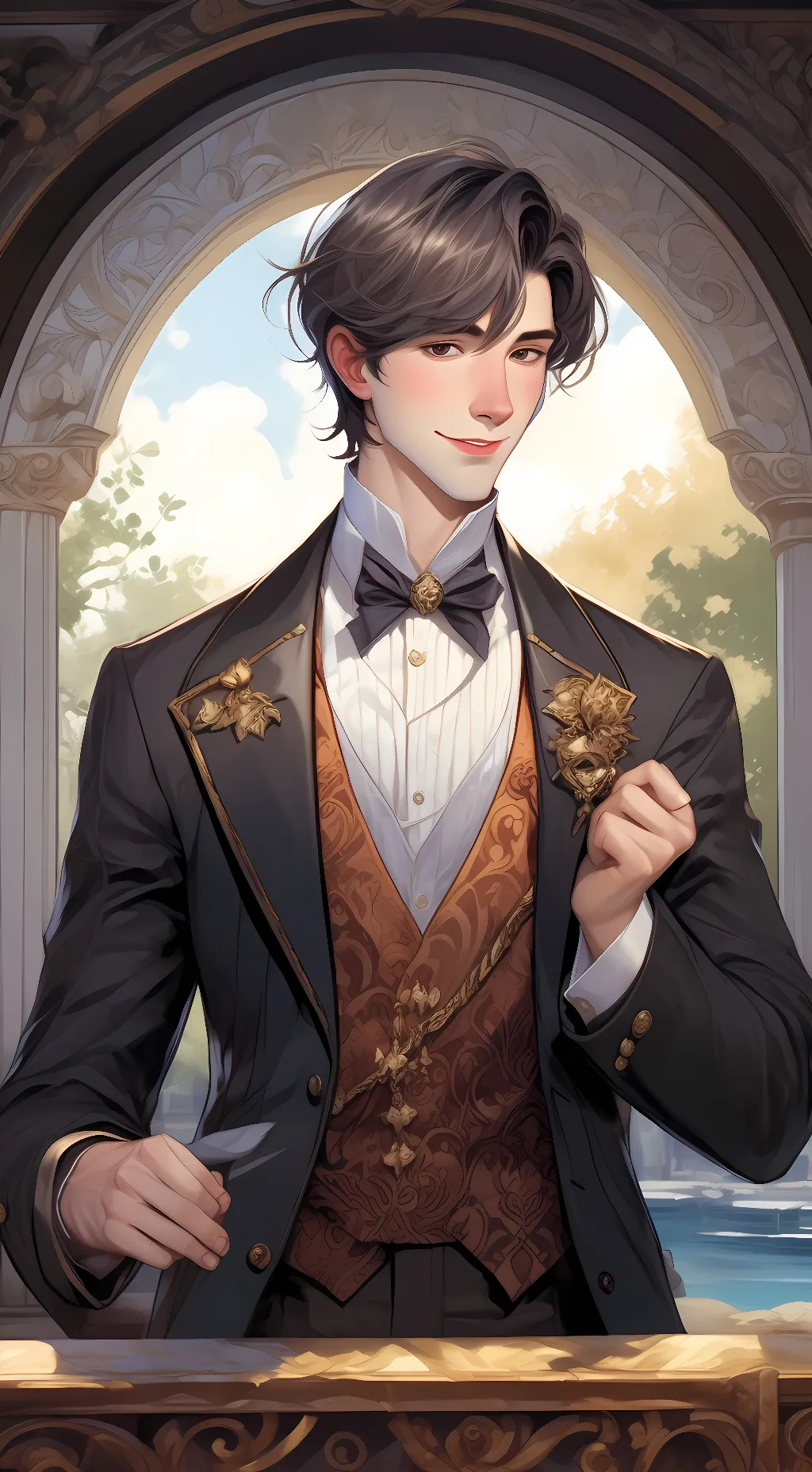 ai character: The football team background