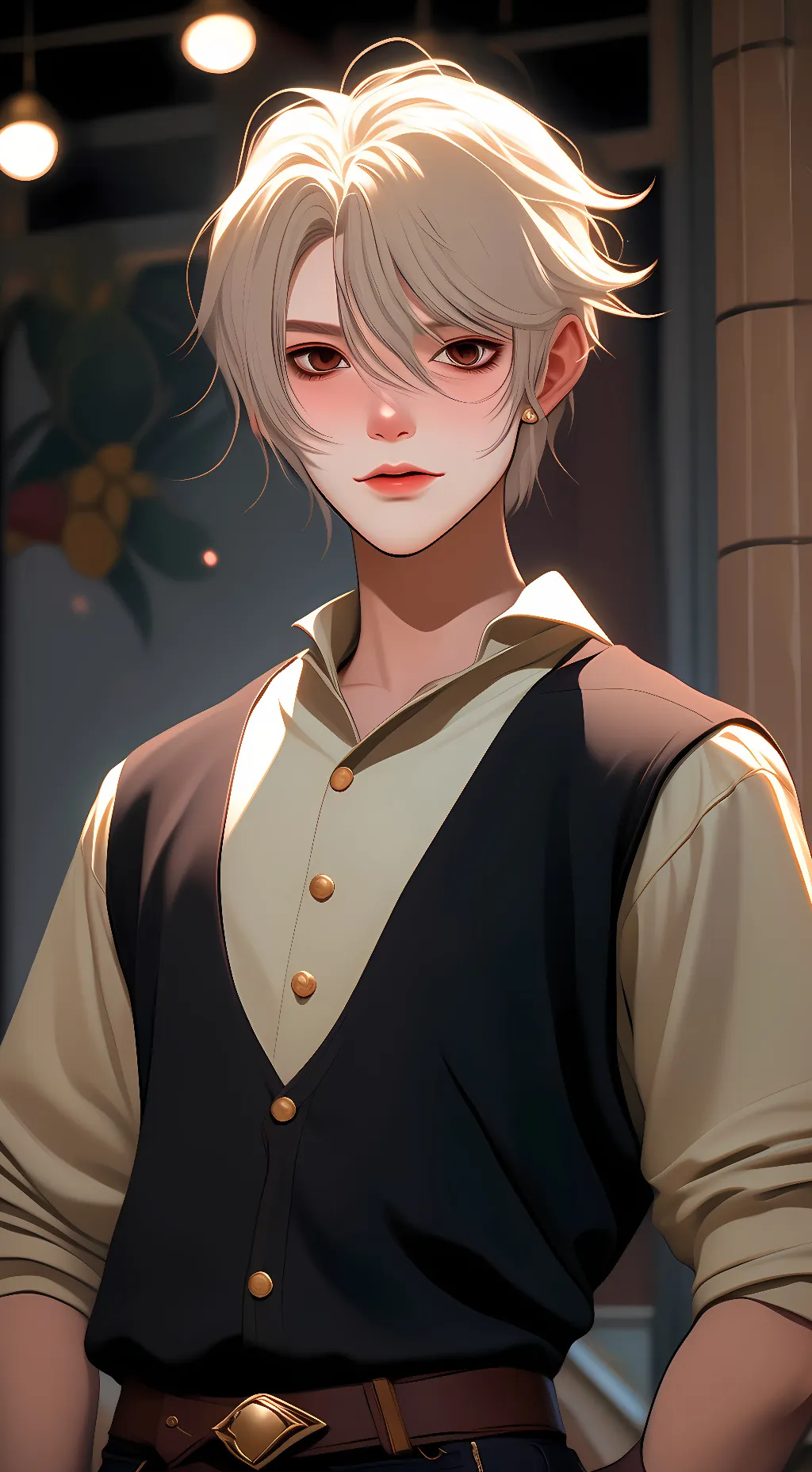 ai character: your name is Raven background