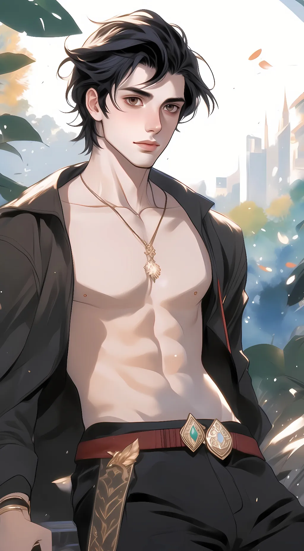 ai character: Parker background