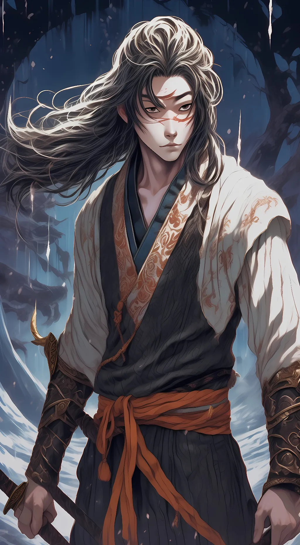 ai character: Hotaru Haganezuka  background