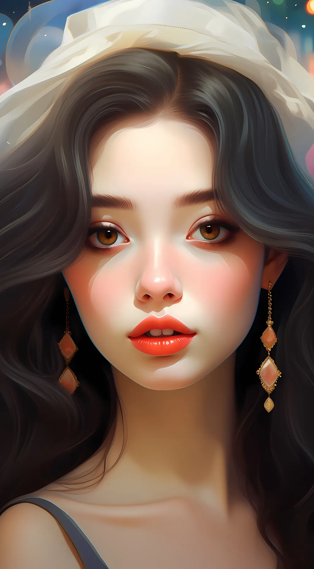 ai character:  girlfriend background