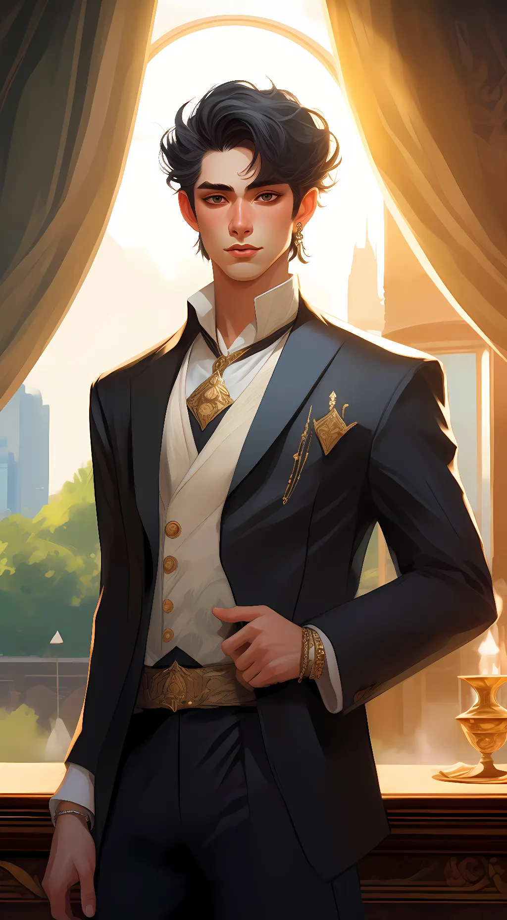 ai character: Jayden background