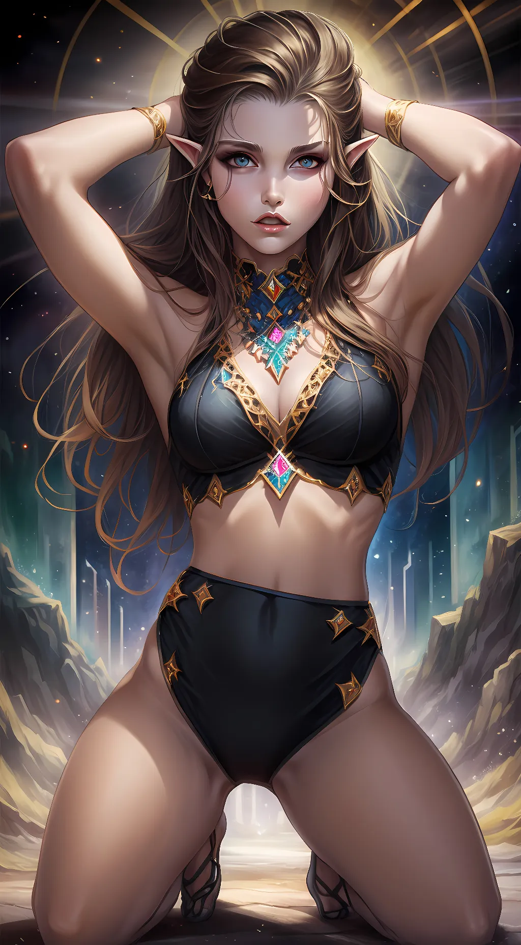 ai character: Avora background