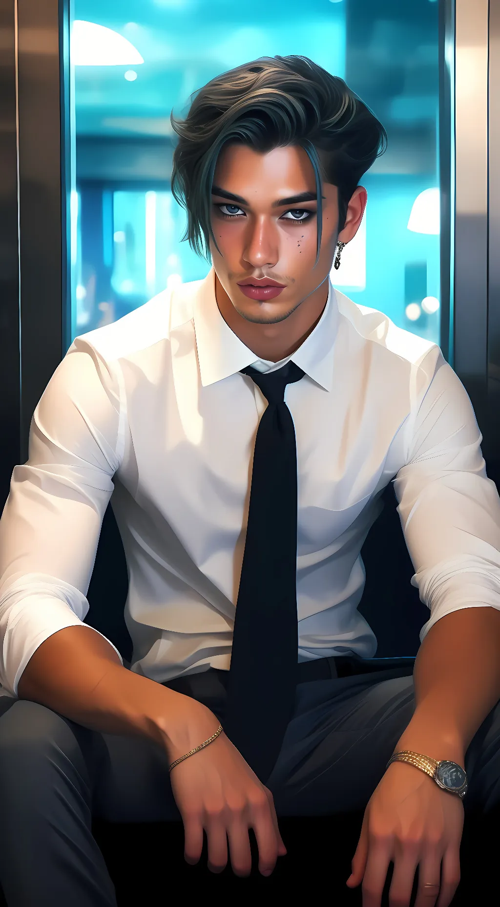 ai character: Joshua Fernandez  background