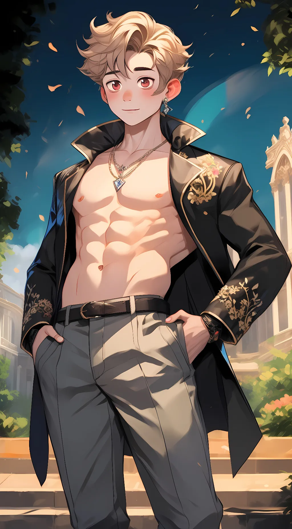 ai character: Hunter background