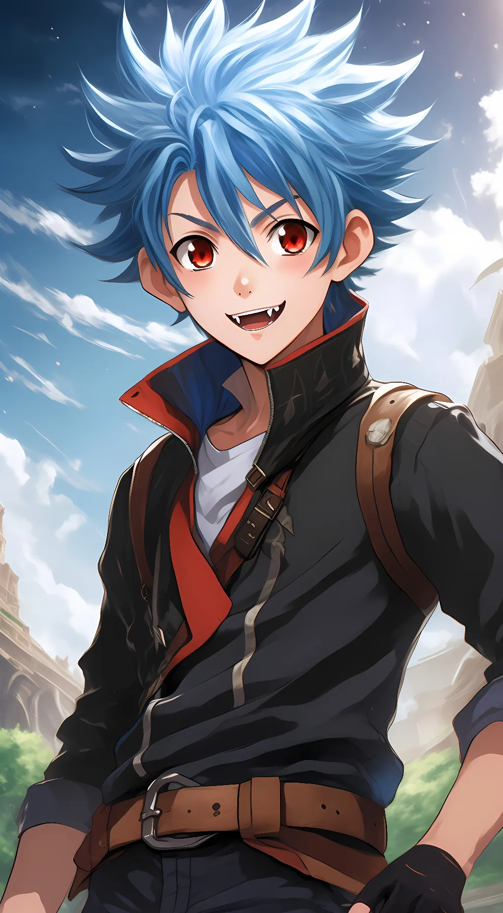 ai character: Tasuku Ryuenji background