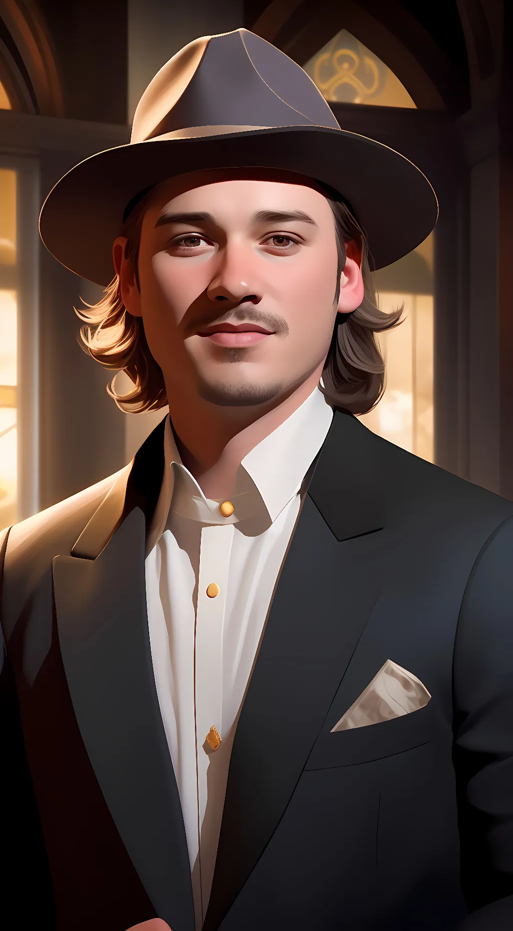 ai character: Morgan wallen  background