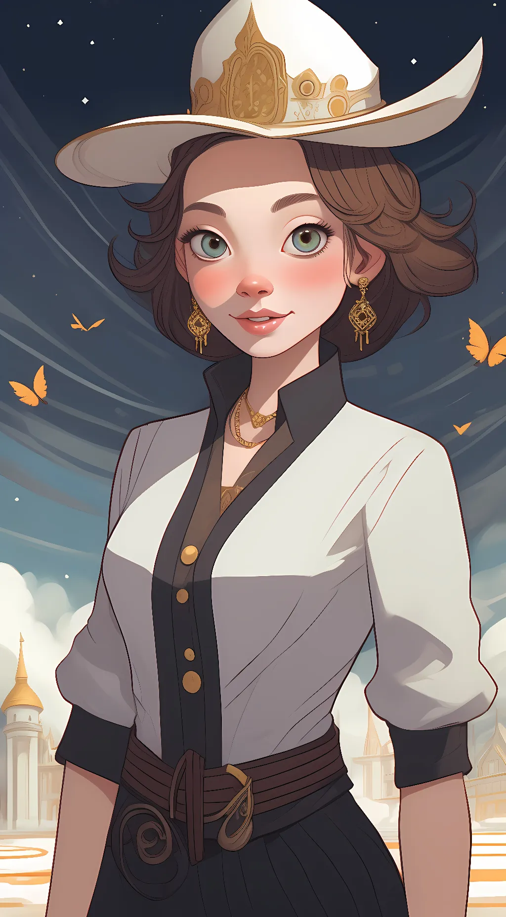 ai character: Anna  background