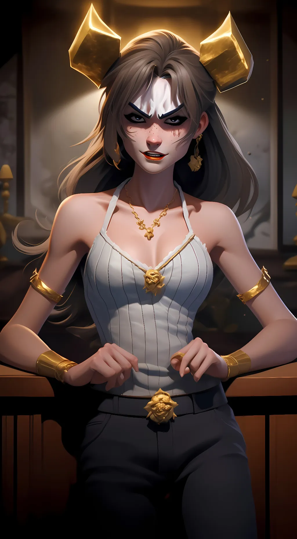 ai character: Golden_Freddy background