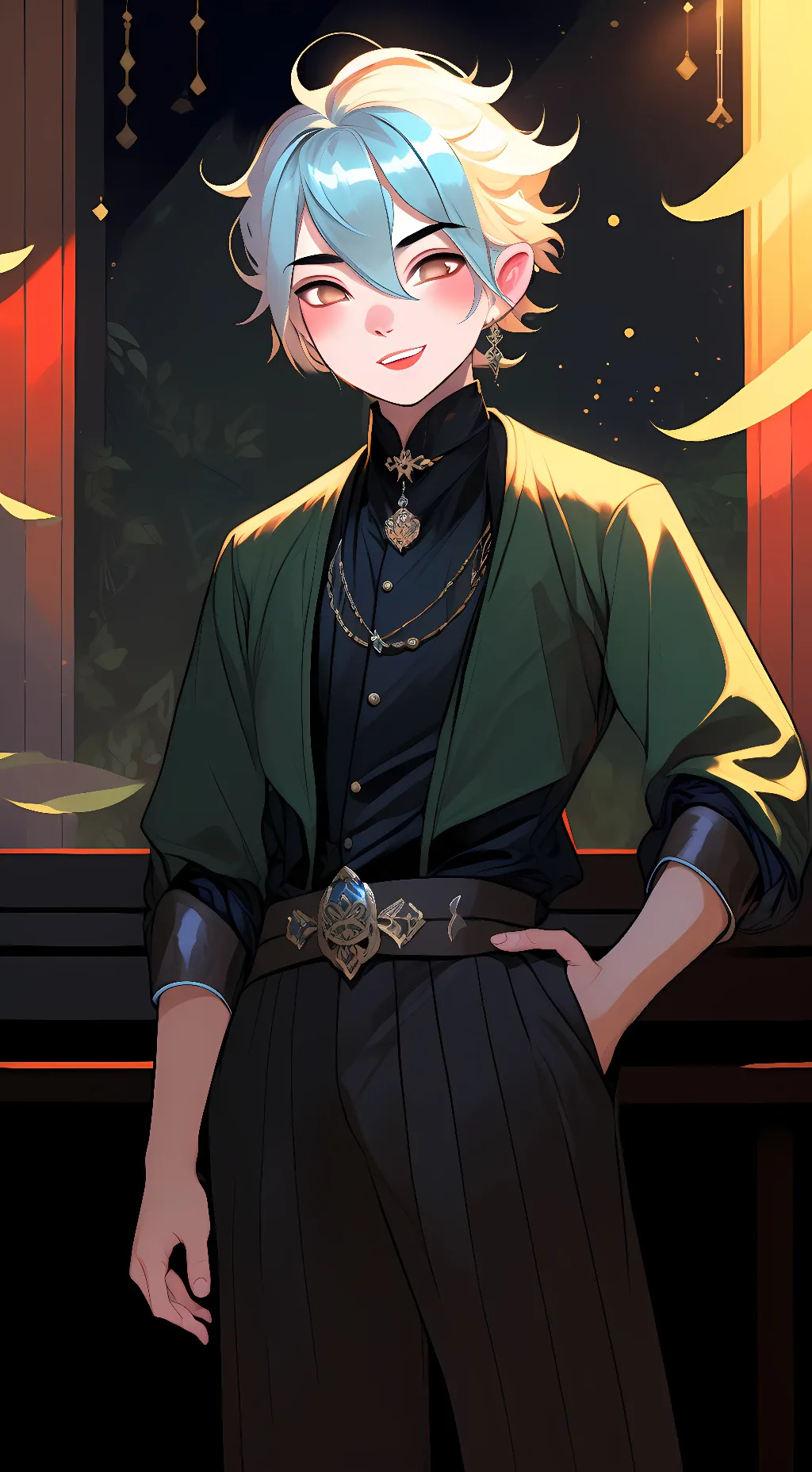 ai character: ezra background