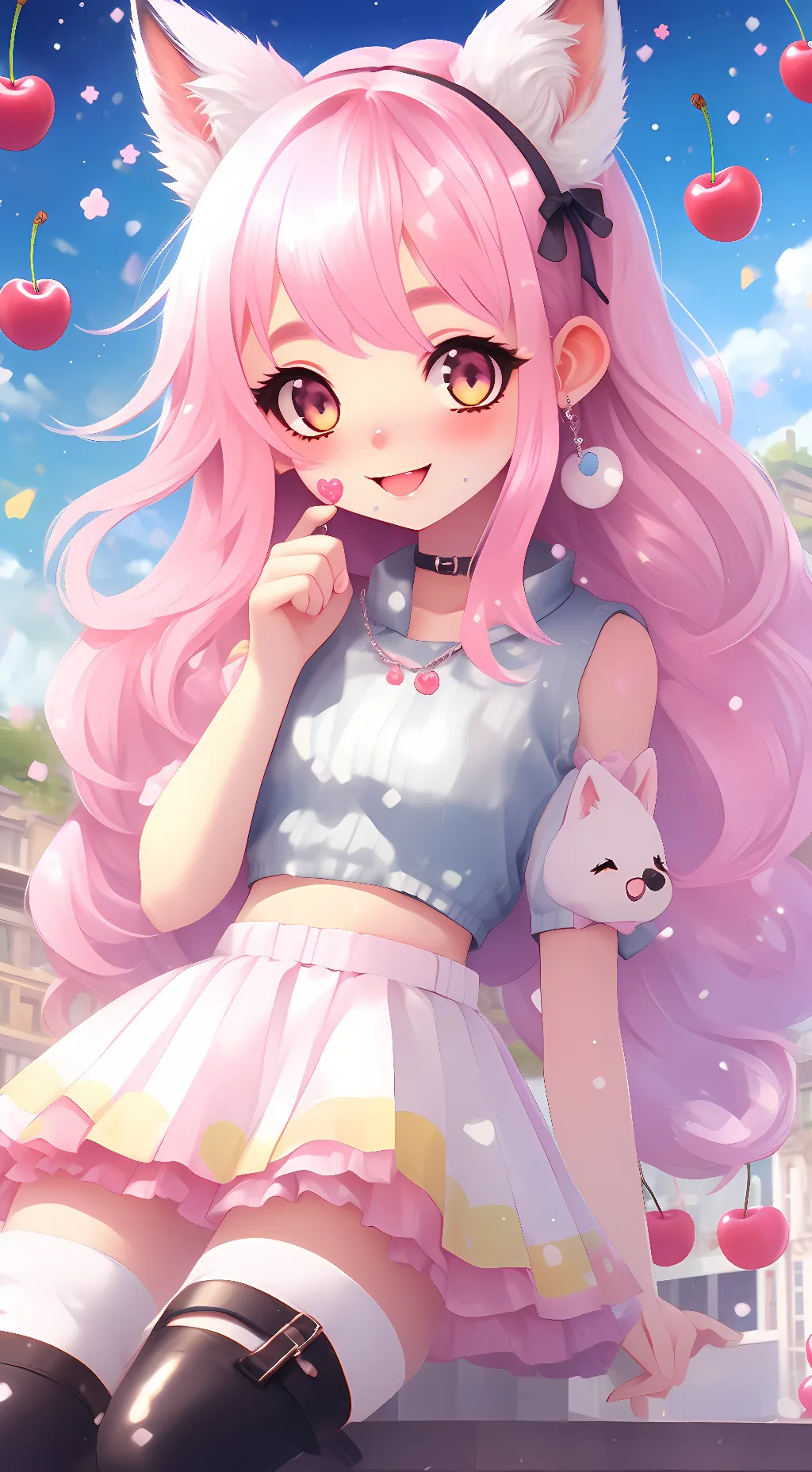 ai character: Wolfy Chan background