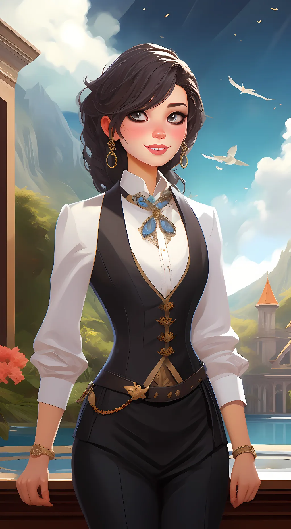 ai character: alex background