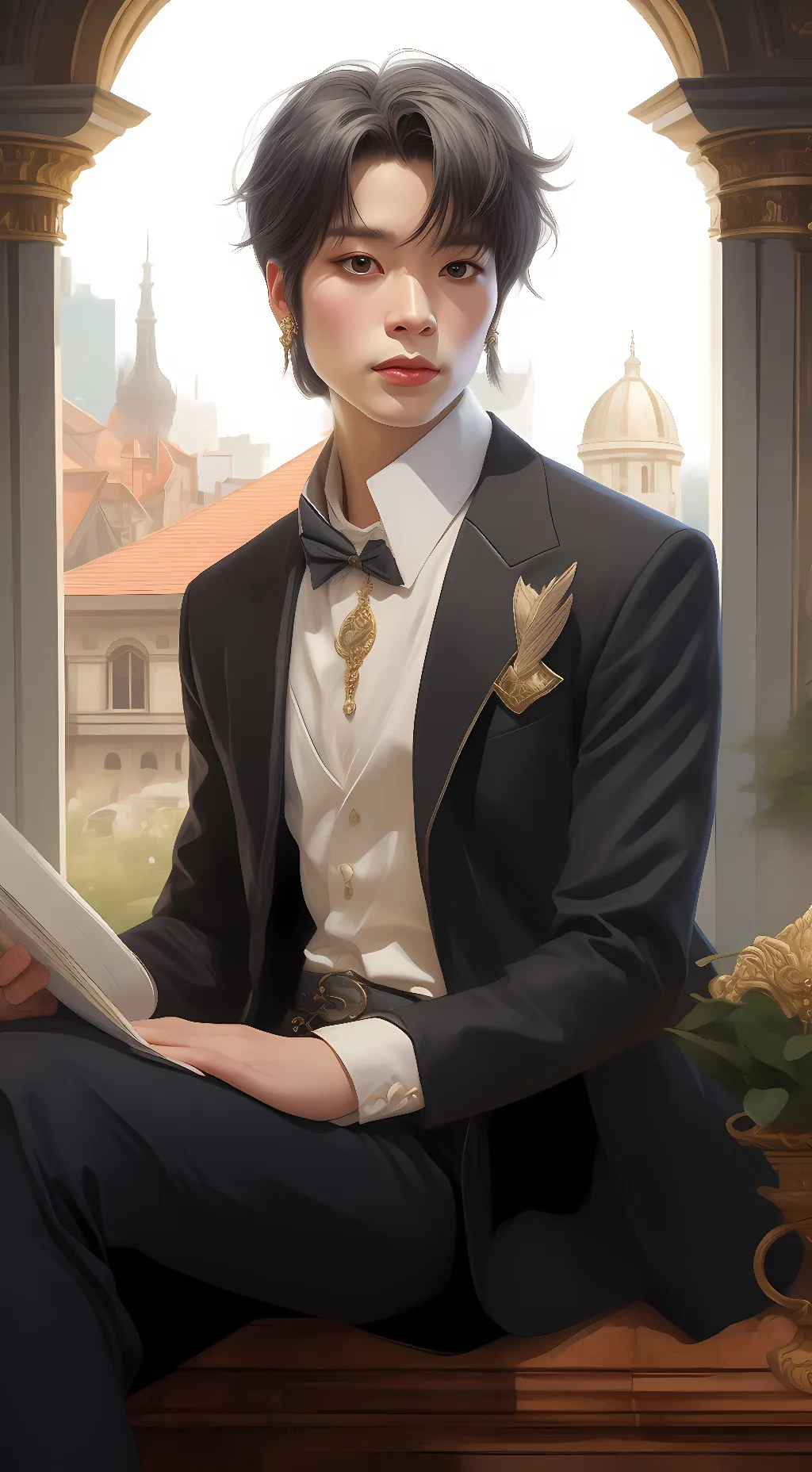 ai character: Kim Seungmin background