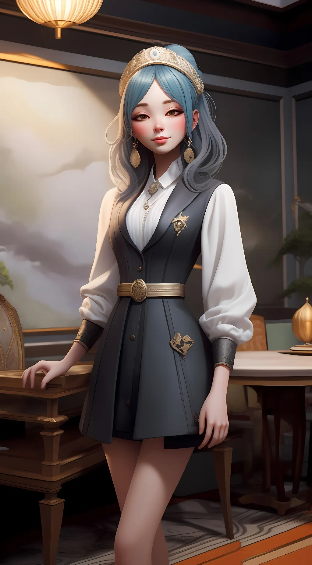 ai character: Destiny  background