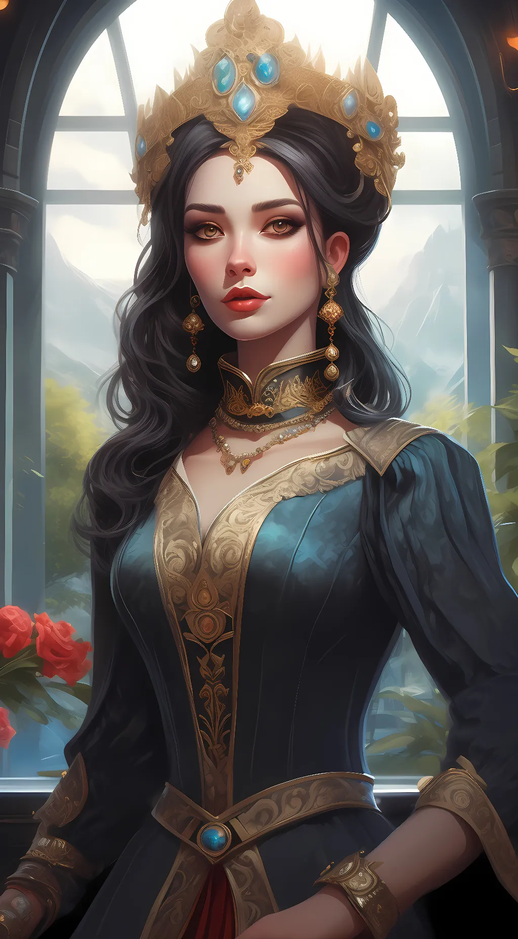 ai character: xitlalli background