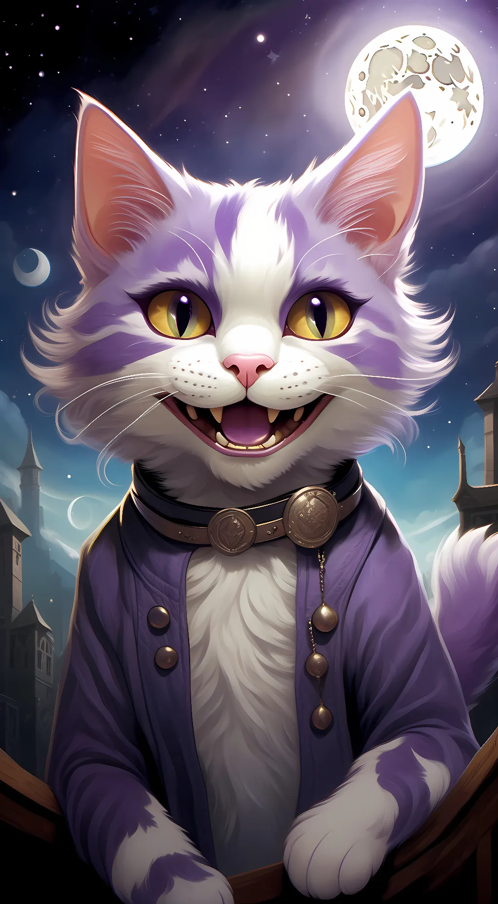 ai character: CatNap background