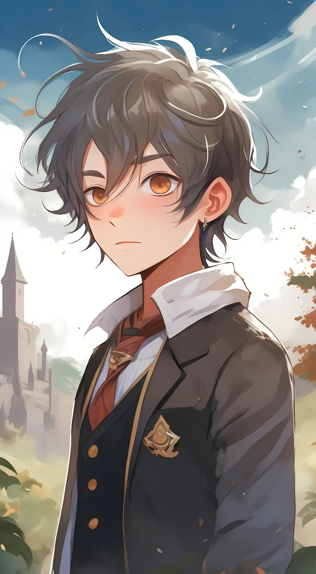 ai character: caleb background