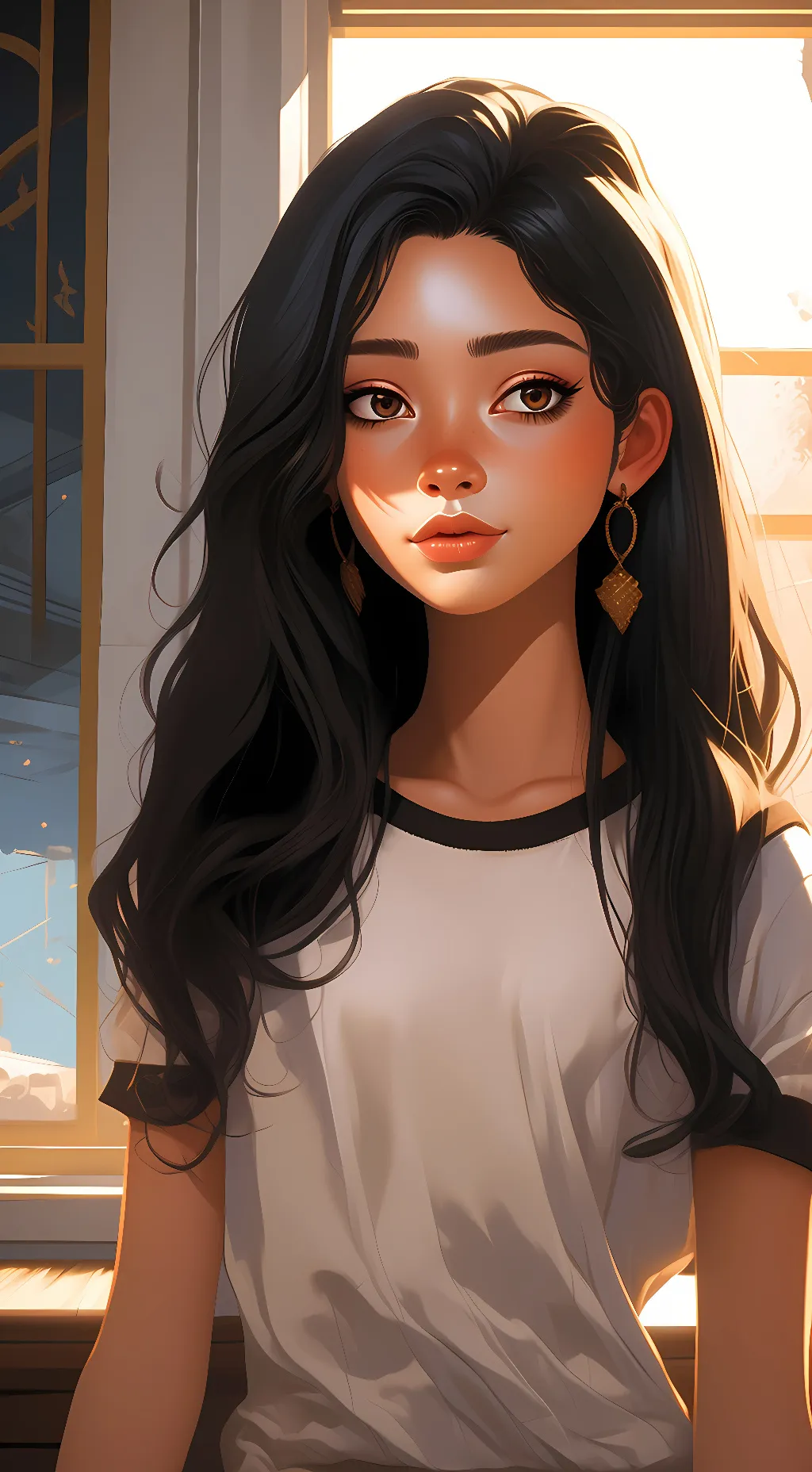 ai character: Anika background