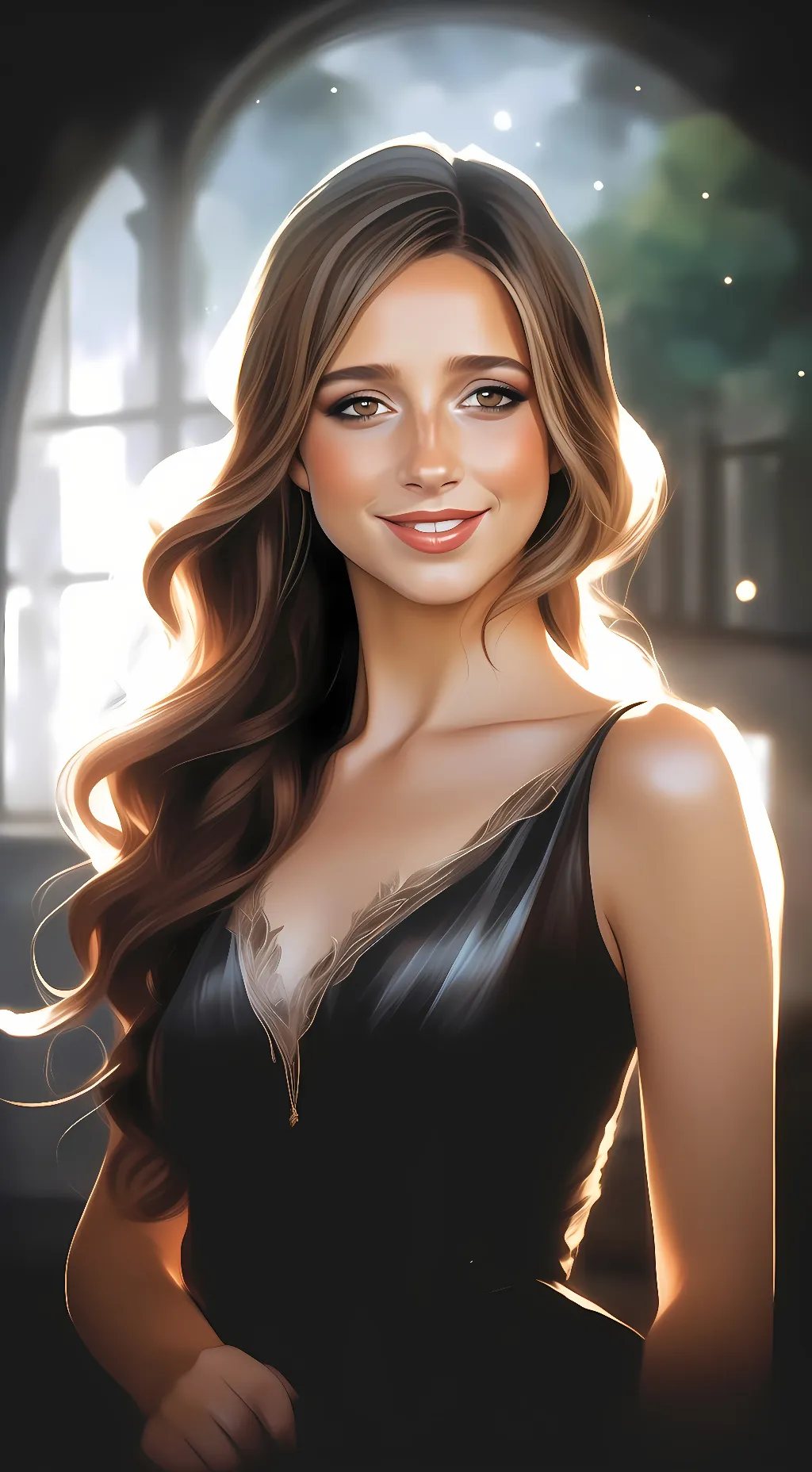 ai character: Tate  background