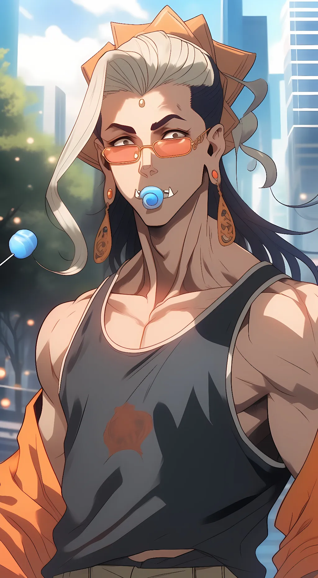 ai character: Buddha background