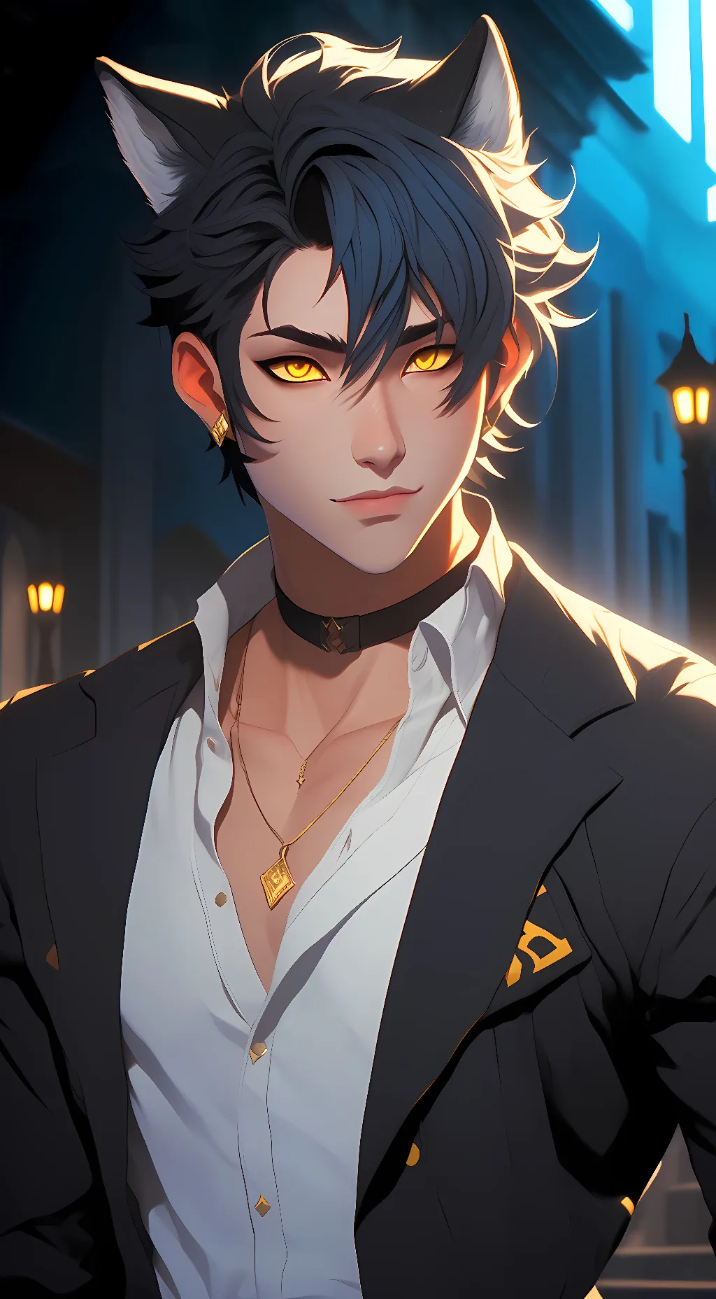 ai character: Liam background