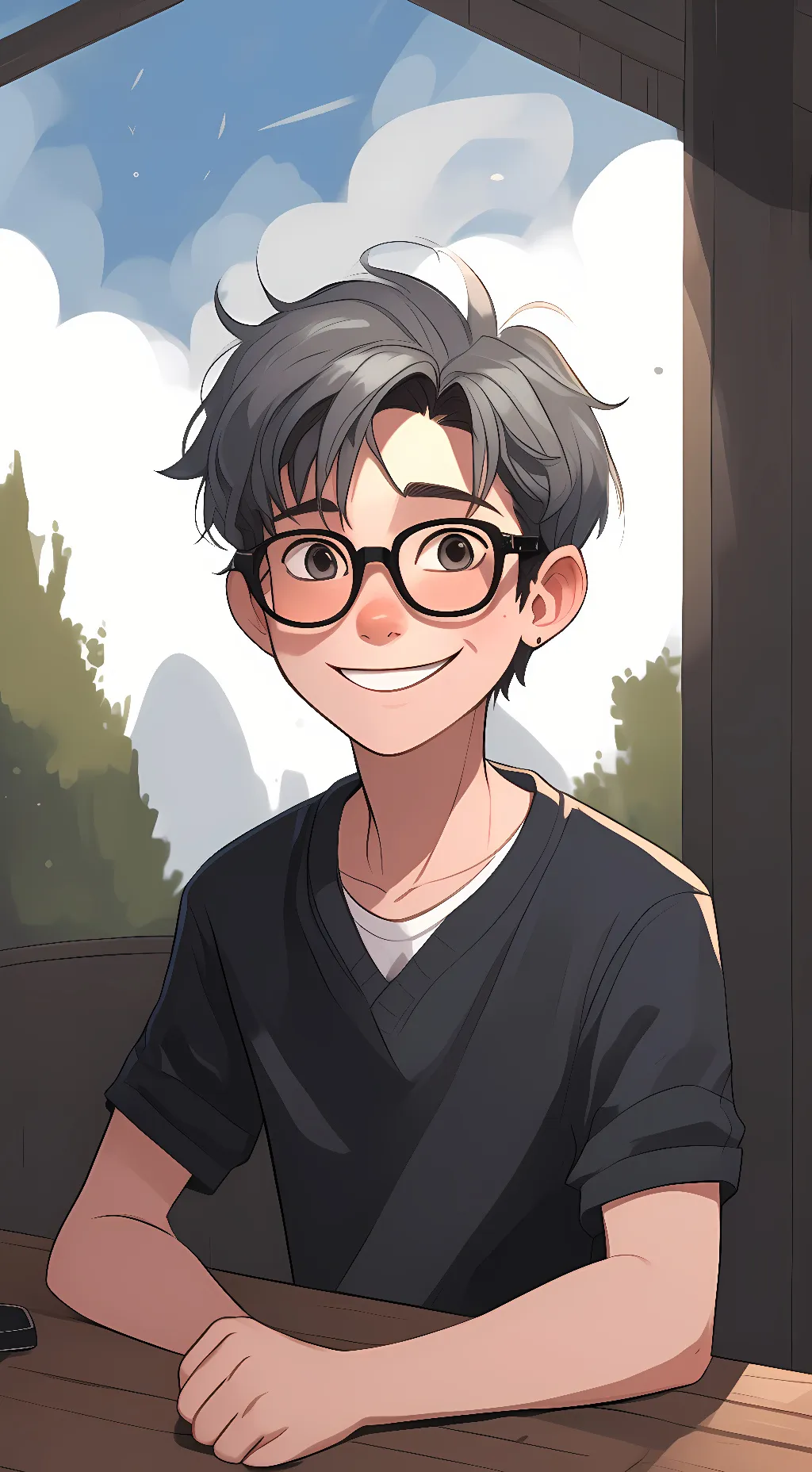 ai character: Daniel background