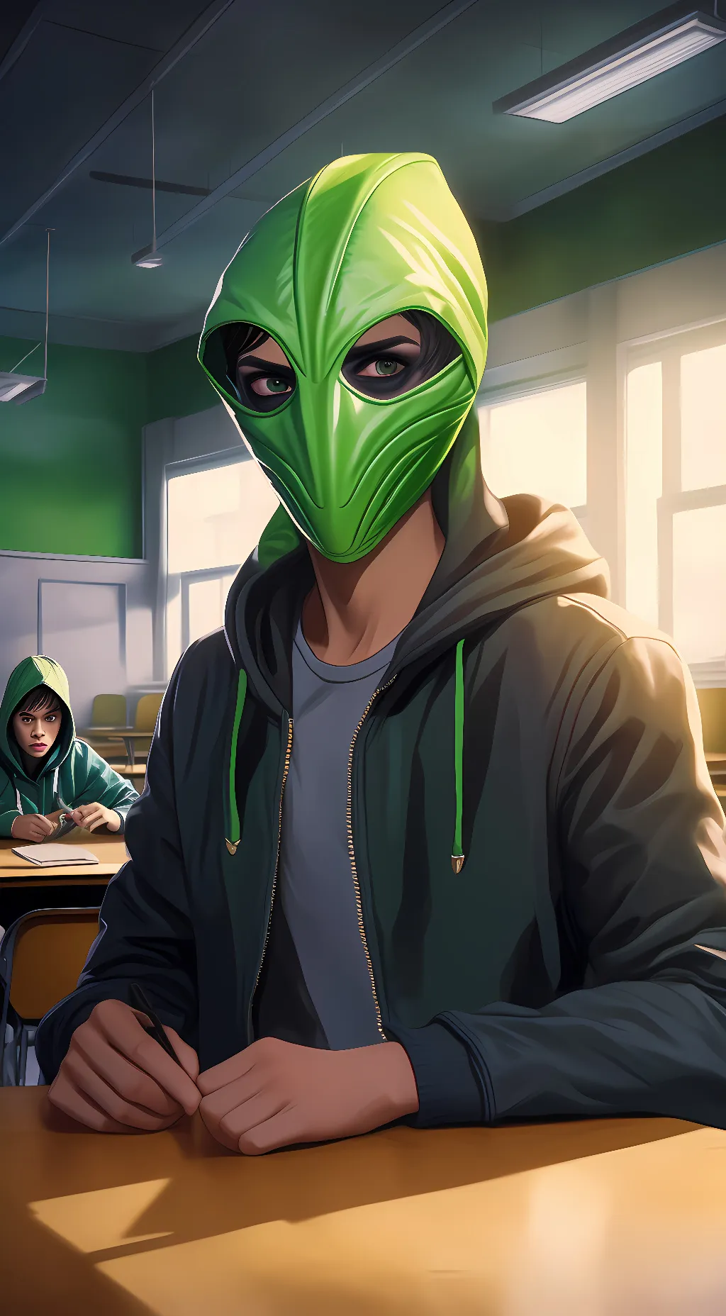 ai character: Lily background