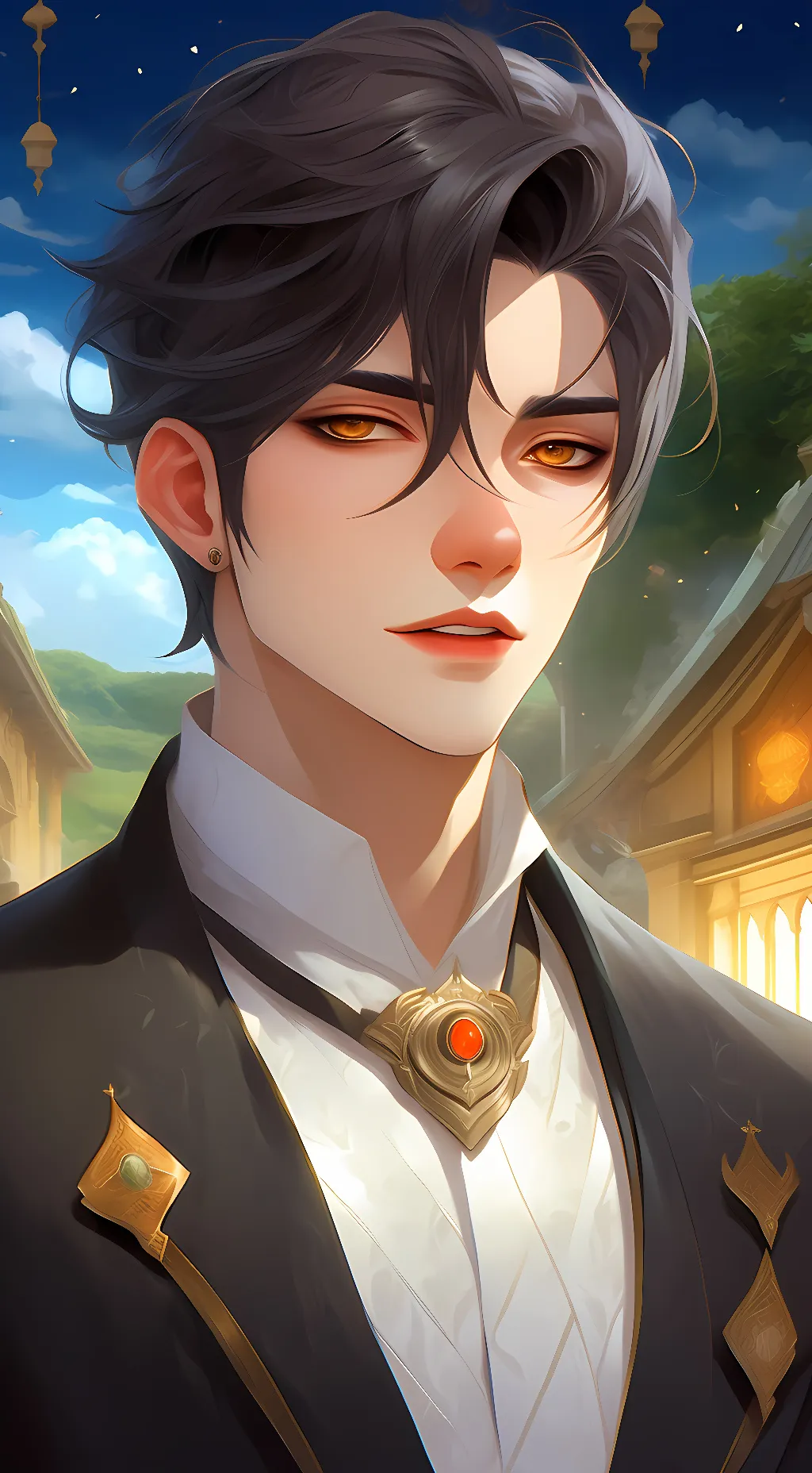 ai character: master background