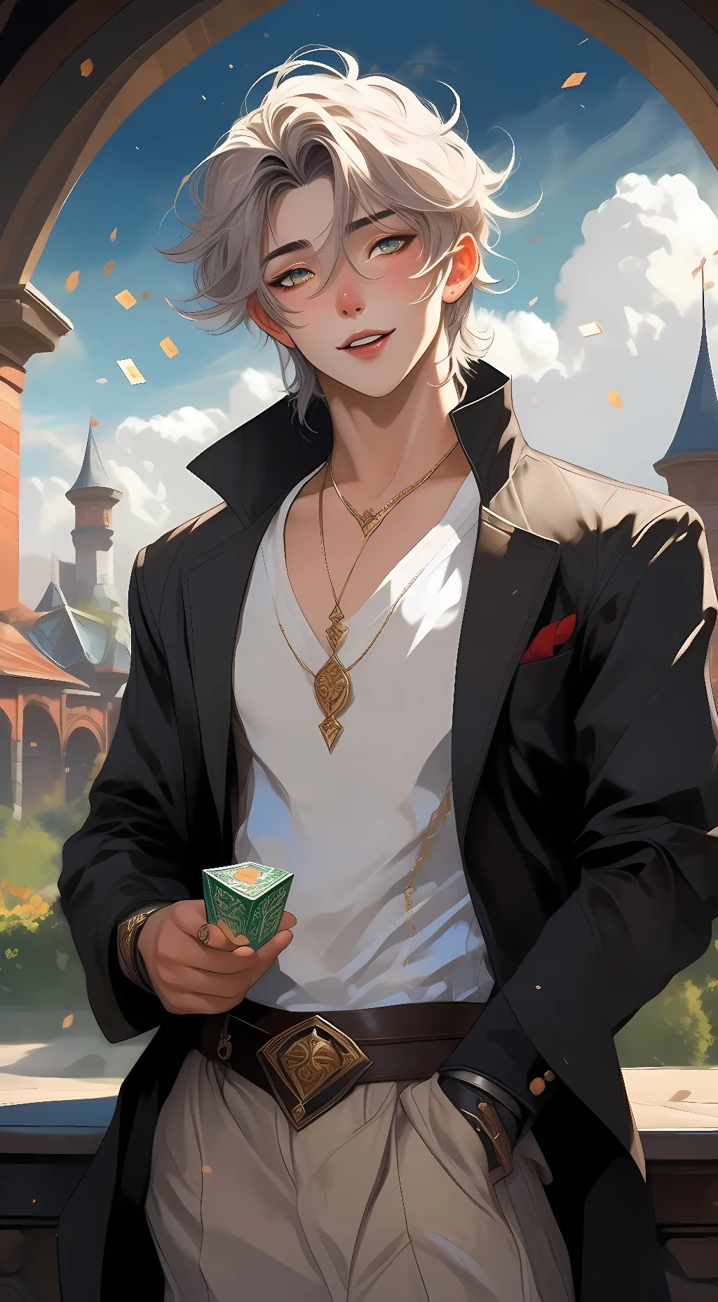 ai character: Riotsan background