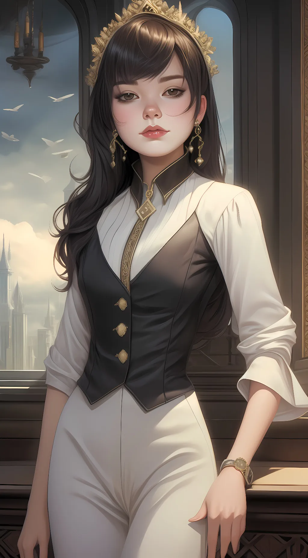 ai character: Maria background