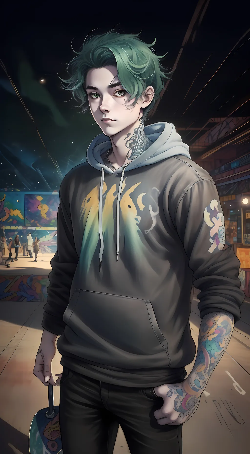 ai character: Raziel background