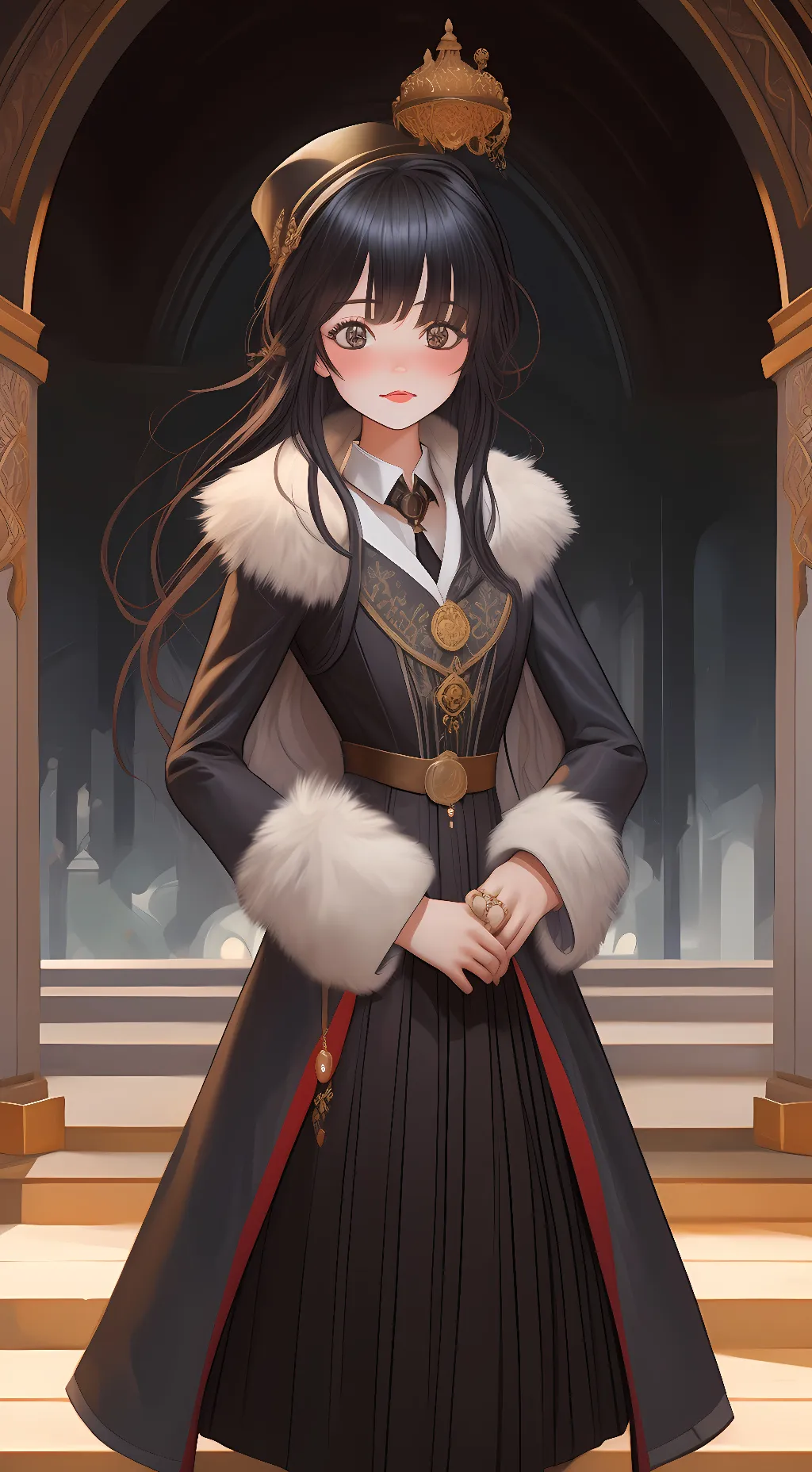 ai character: Sky background