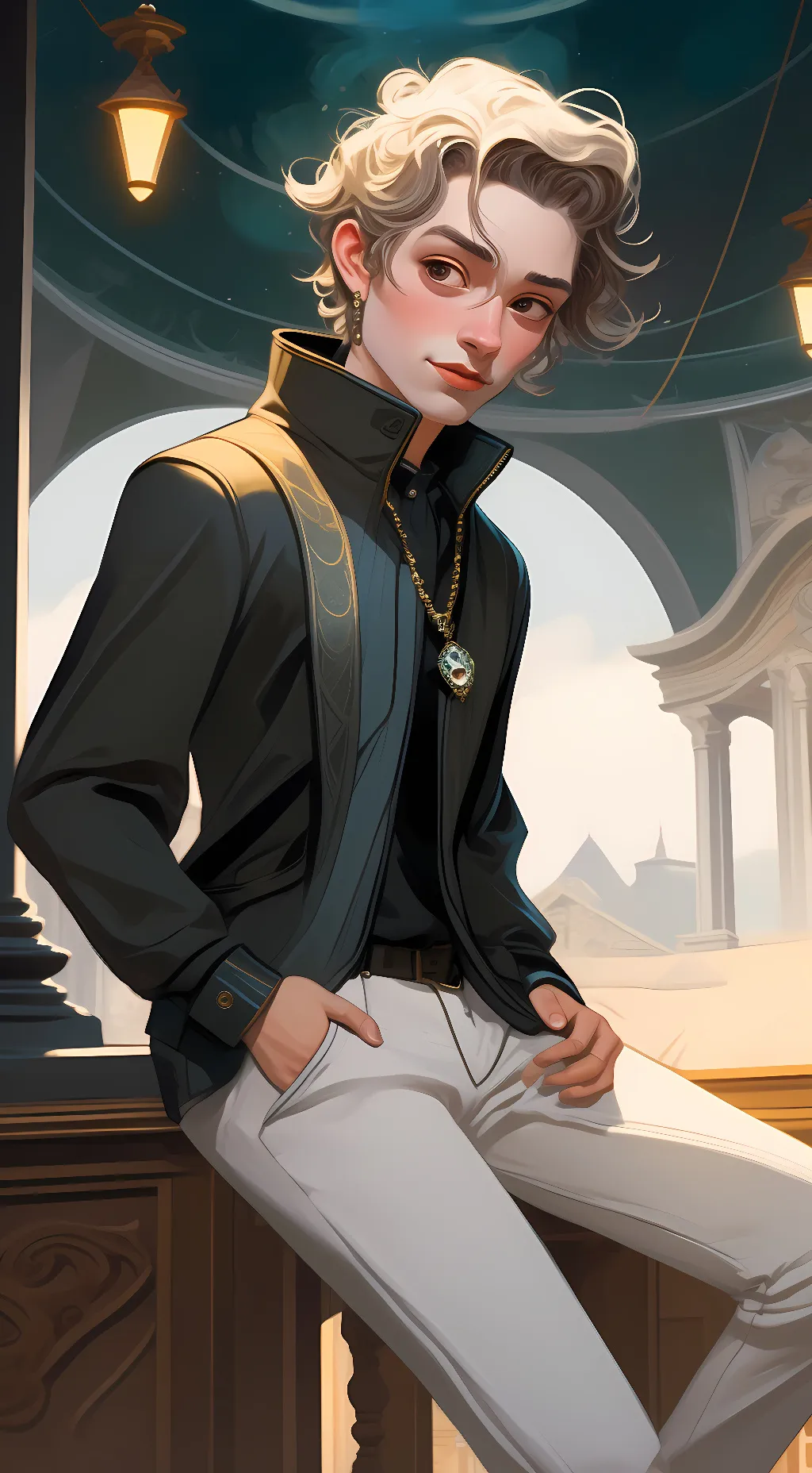 ai character: Benjamin Grant background