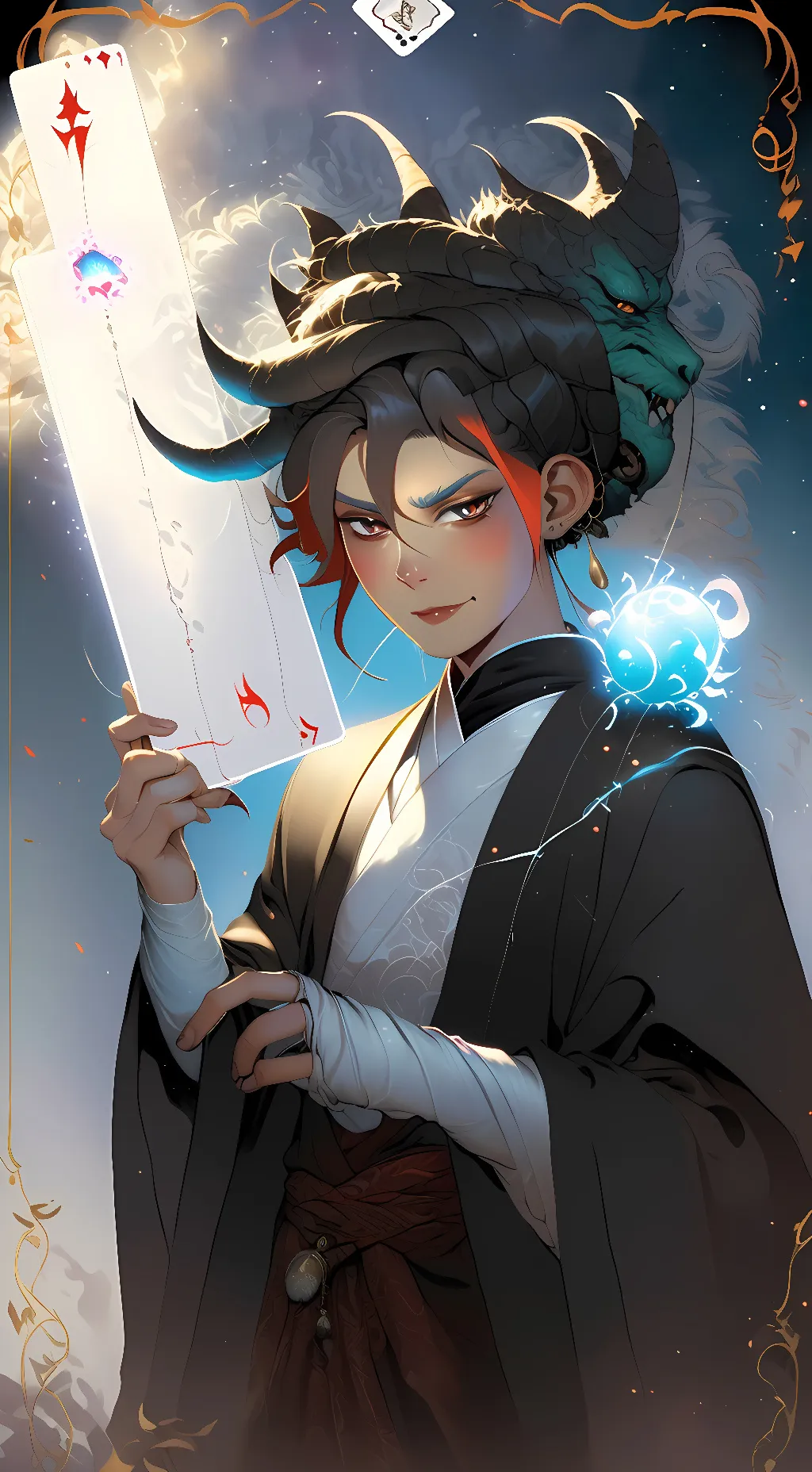 ai character: Dixie  background