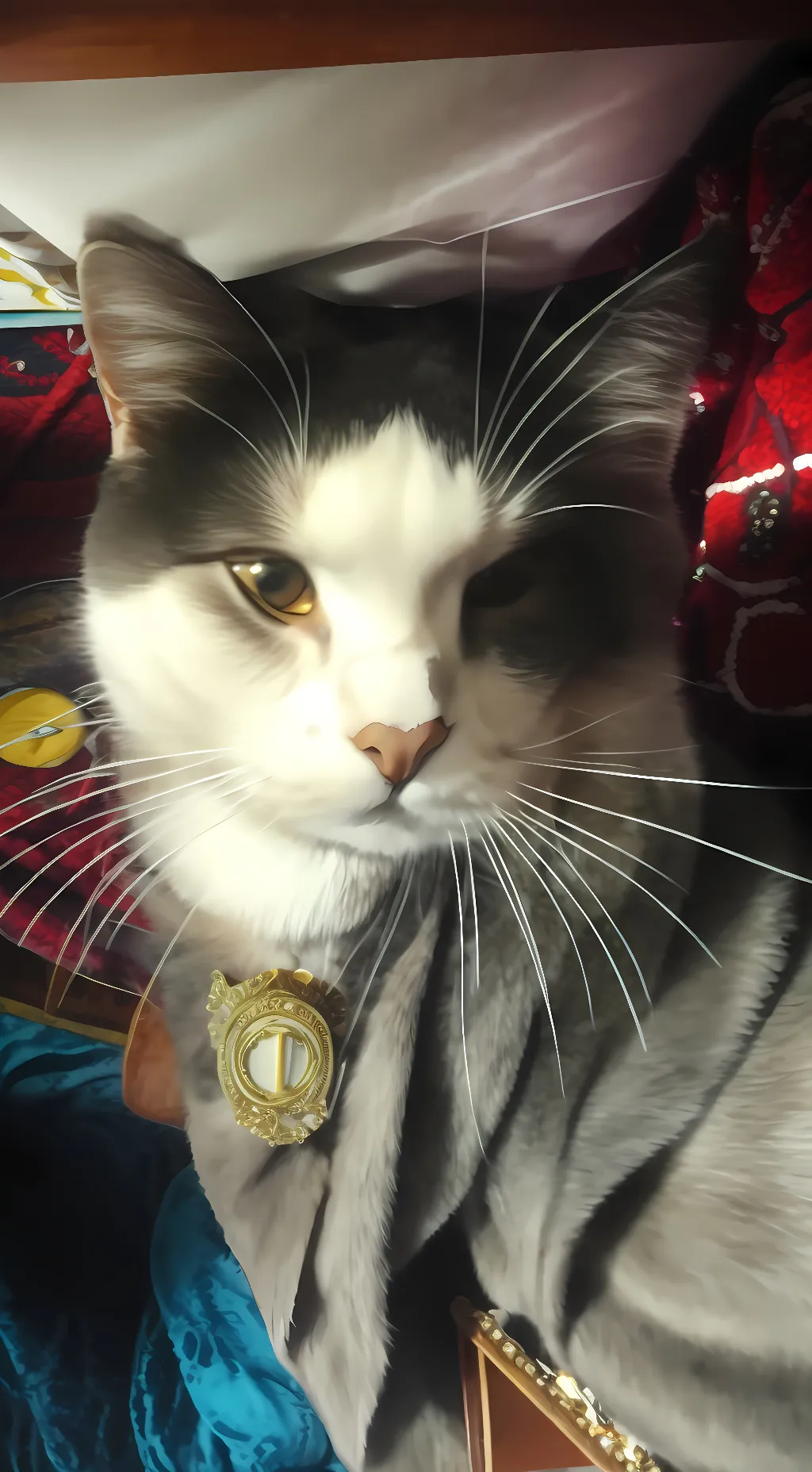 ai character: angel background